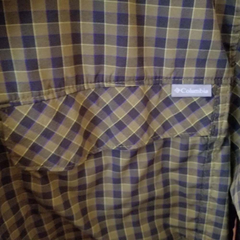 Columbia Omni-Shade Plaid Long Sleeve Shirt